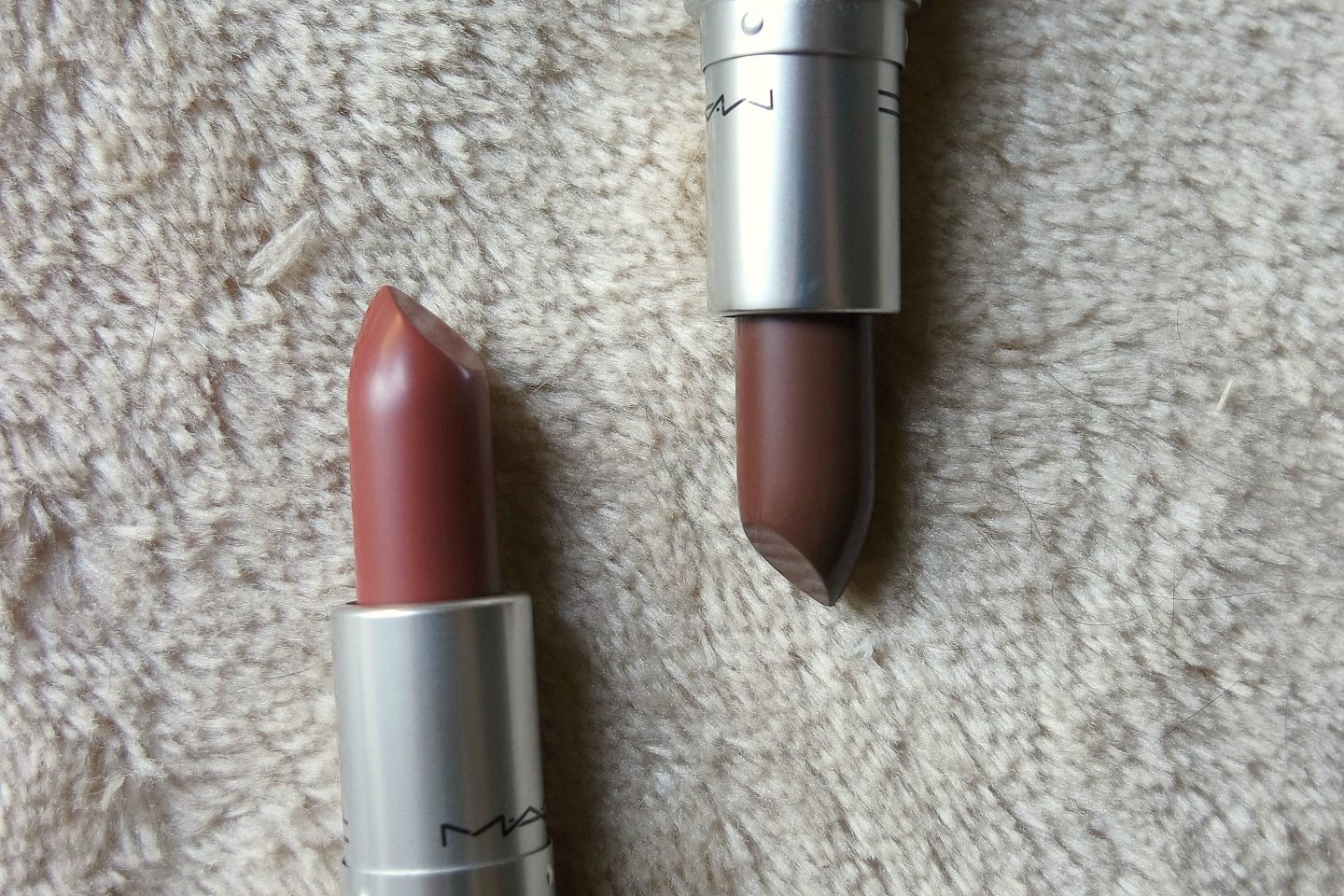 MAC Whirl and Stone Lipsticks