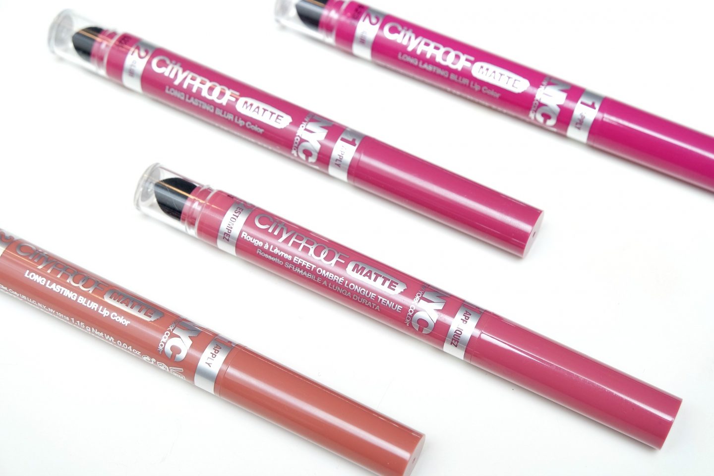 NYC City Proof Matte Long Lasting BLUR Lip Color