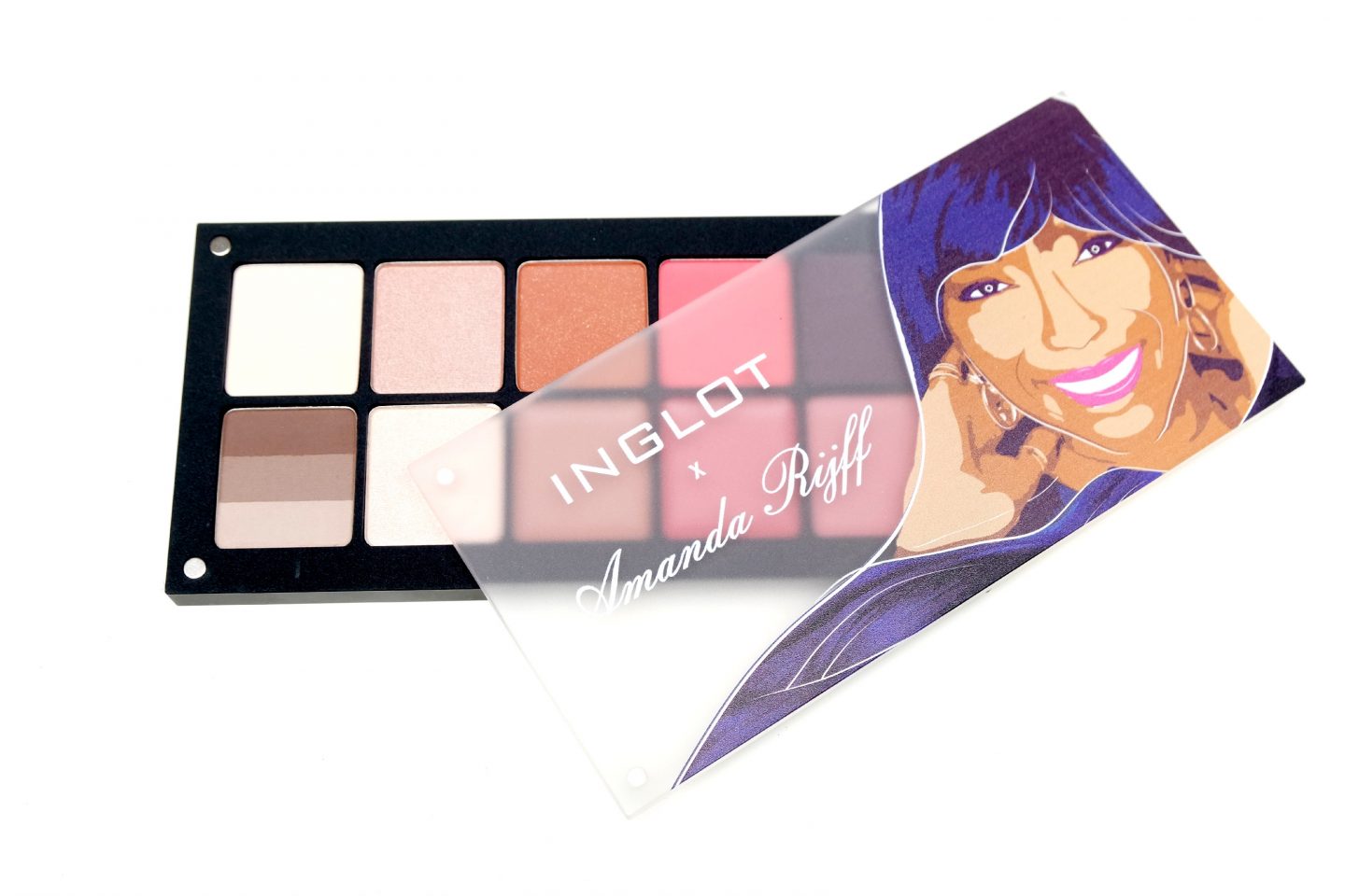 INGLOT x Amanda Rijff From Barefaced to Stardom Palette