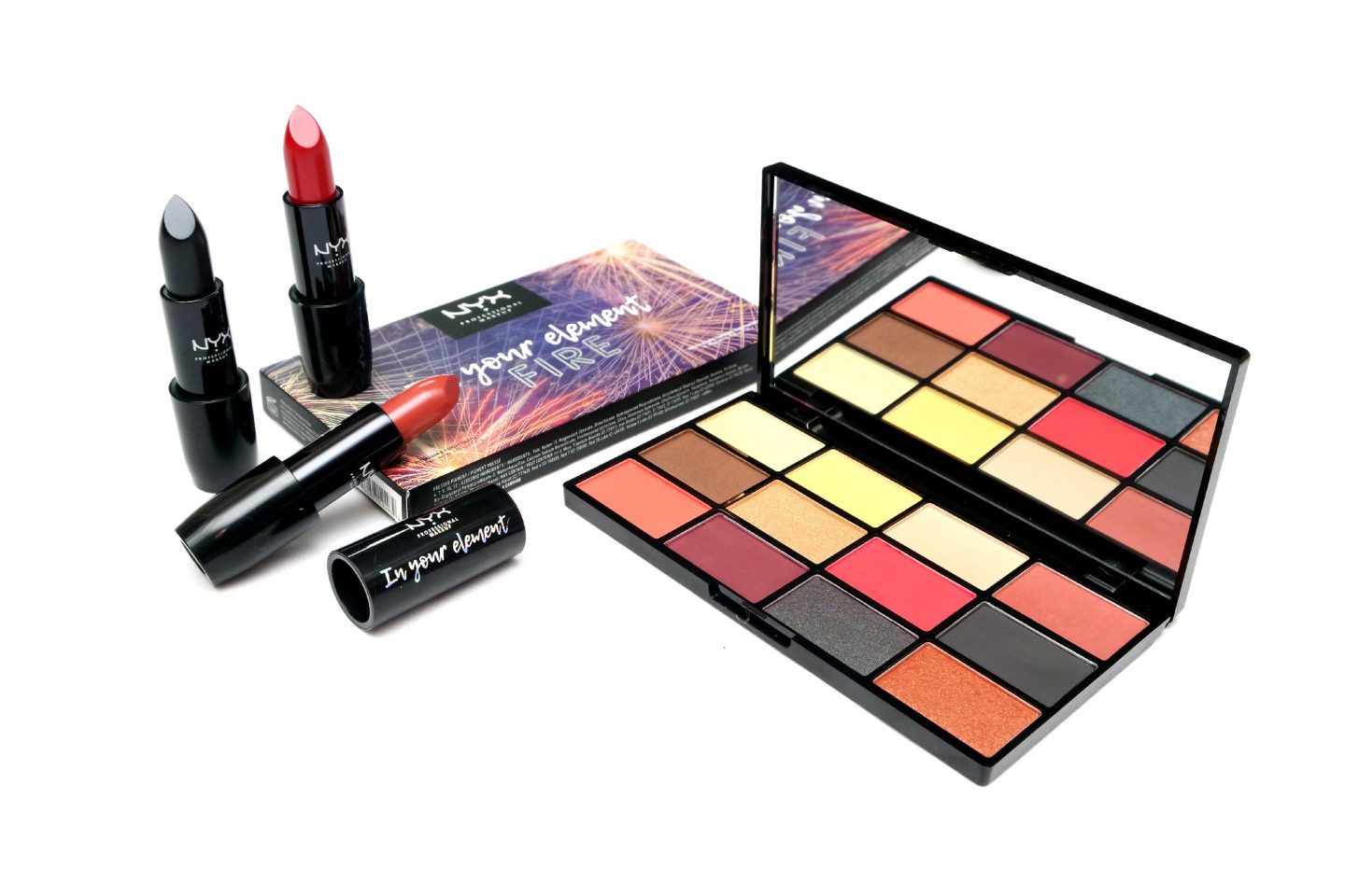 NYX Professional Makeup In Your Element Fire Collection Review