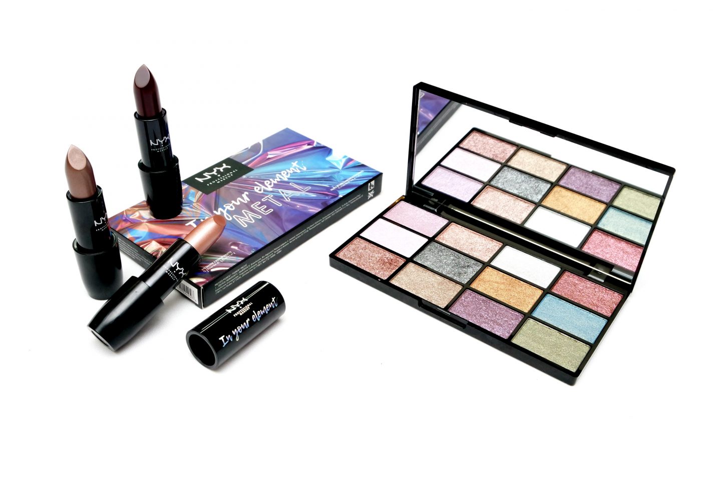 NYX Professional Makeup In Your Element Metal Collection Review