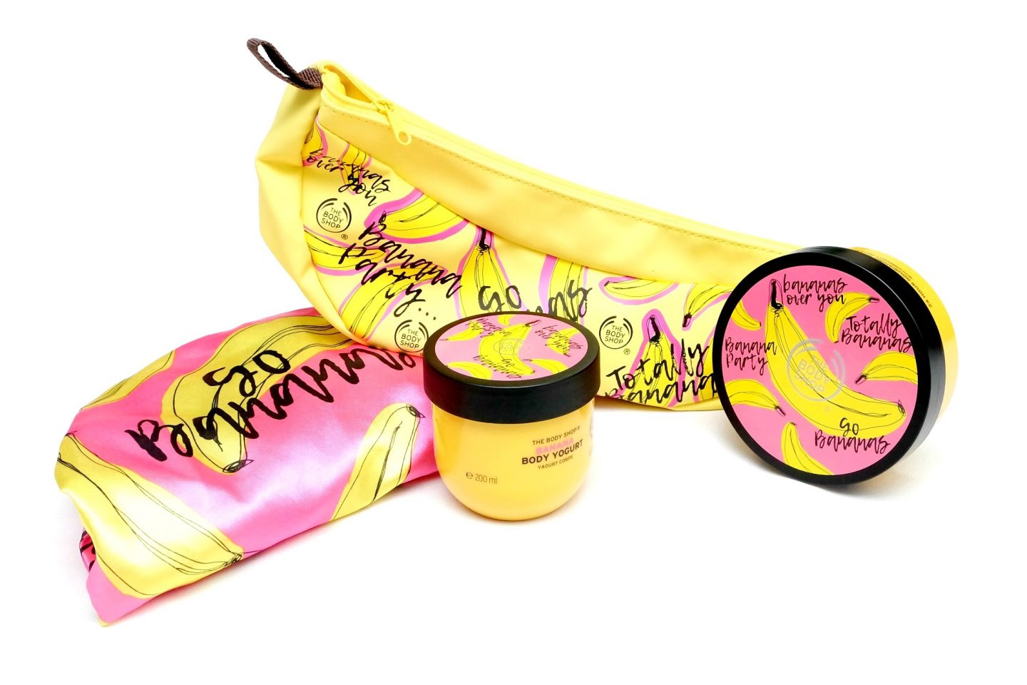 The Body Shop Banana Body Care Line Review