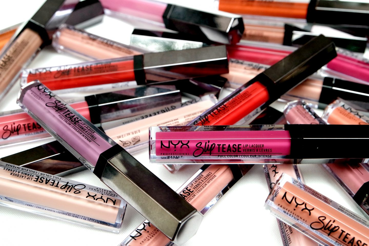 NYX Professional Makeup Slip Tease Full Color Lip Lacquer Review