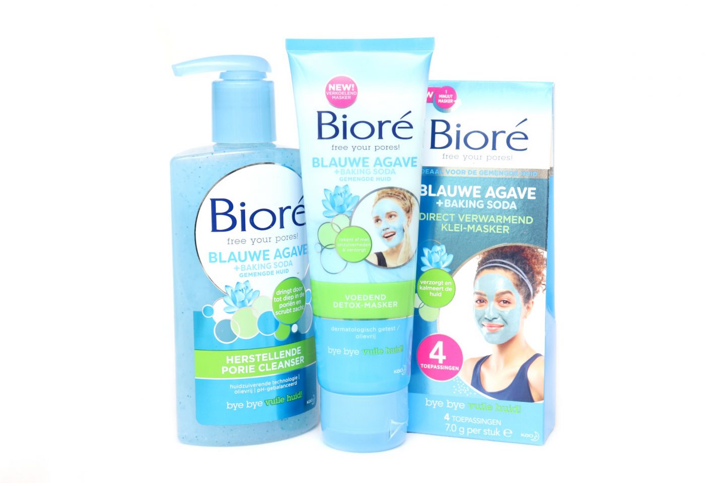 Bioré Blue Agave + Baking Soda Line Review