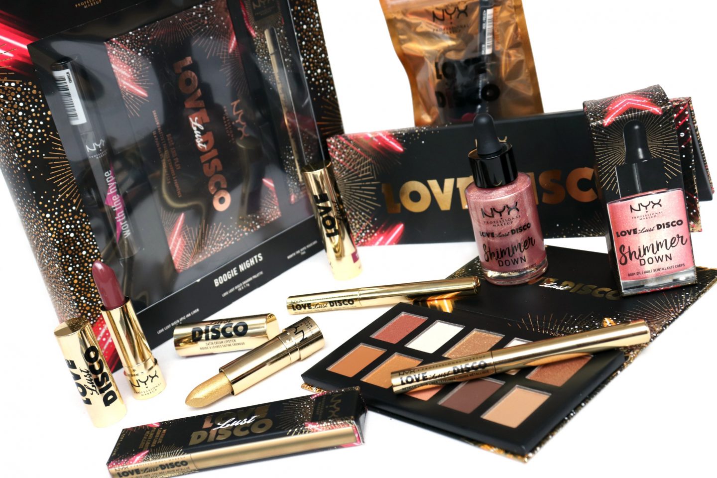 NYX Professional Makeup Love Lust Disco Holiday 2019 Collection